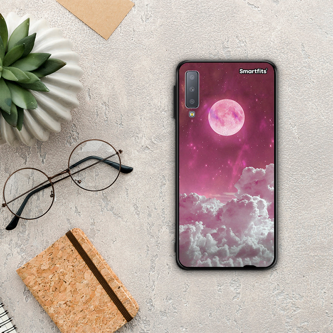 Pink Moon - Samsung Galaxy A7 2018 θήκη