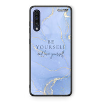 Thumbnail for Samsung A70 Be Yourself θήκη από τη Smartfits με σχέδιο στο πίσω μέρος και μαύρο περίβλημα | Smartphone case with colorful back and black bezels by Smartfits