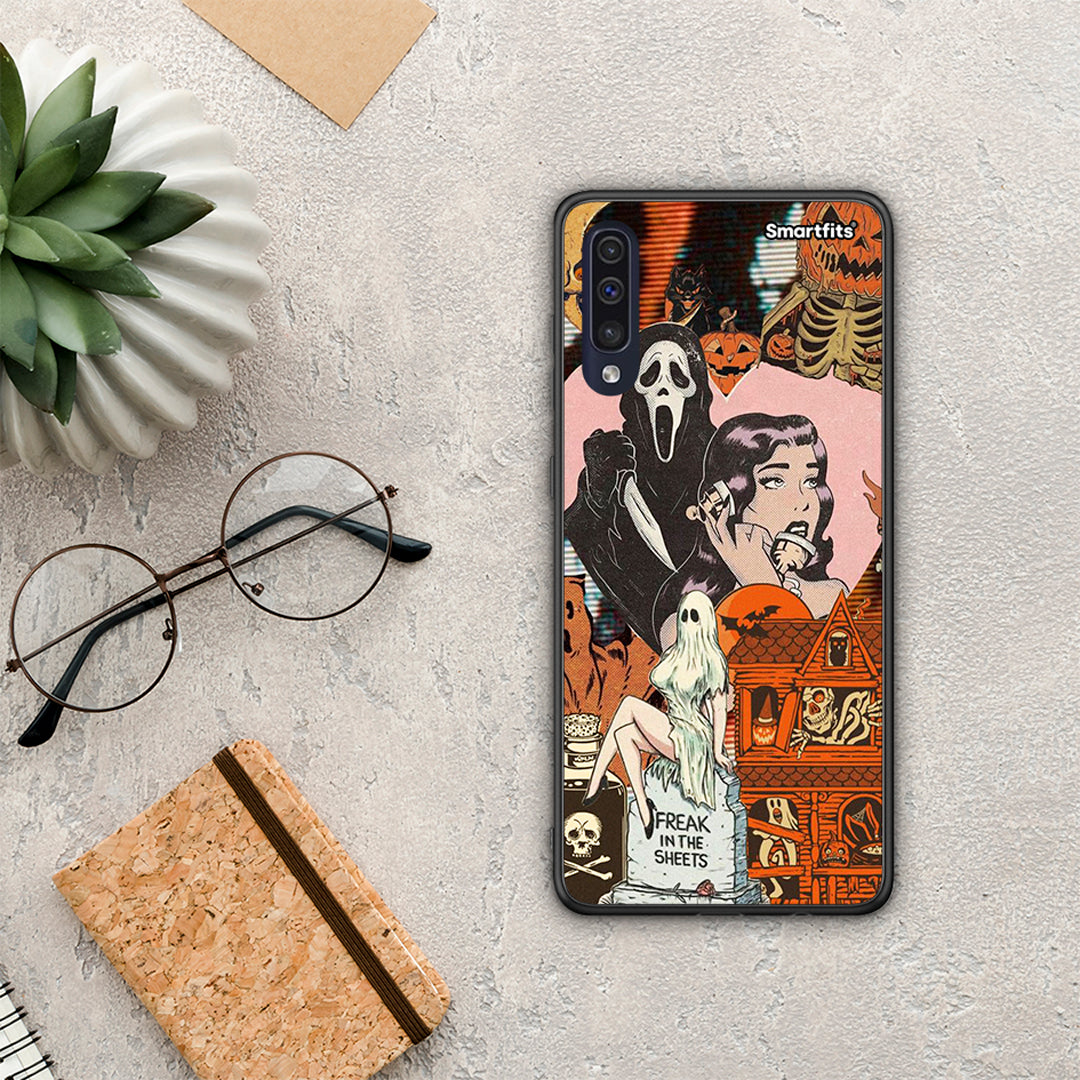 Halloween Collage - Samsung Galaxy A70 case