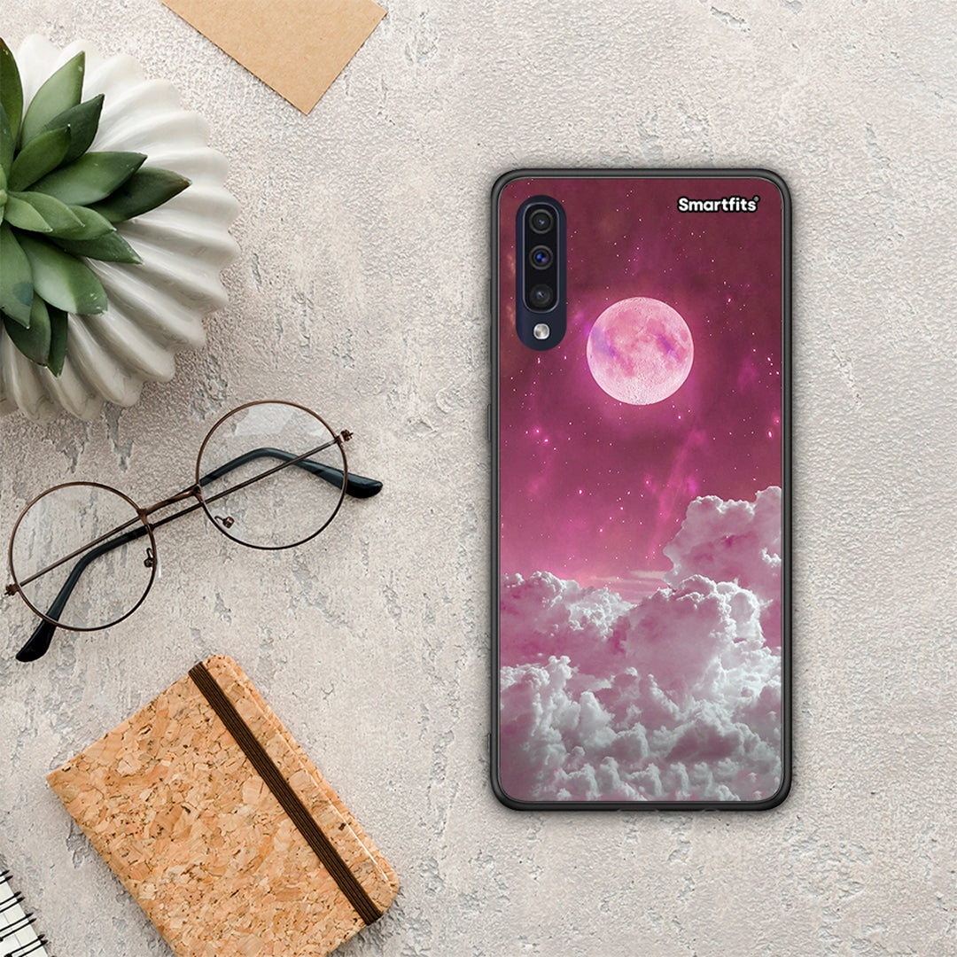 Pink Moon - Samsung Galaxy A70 θήκη