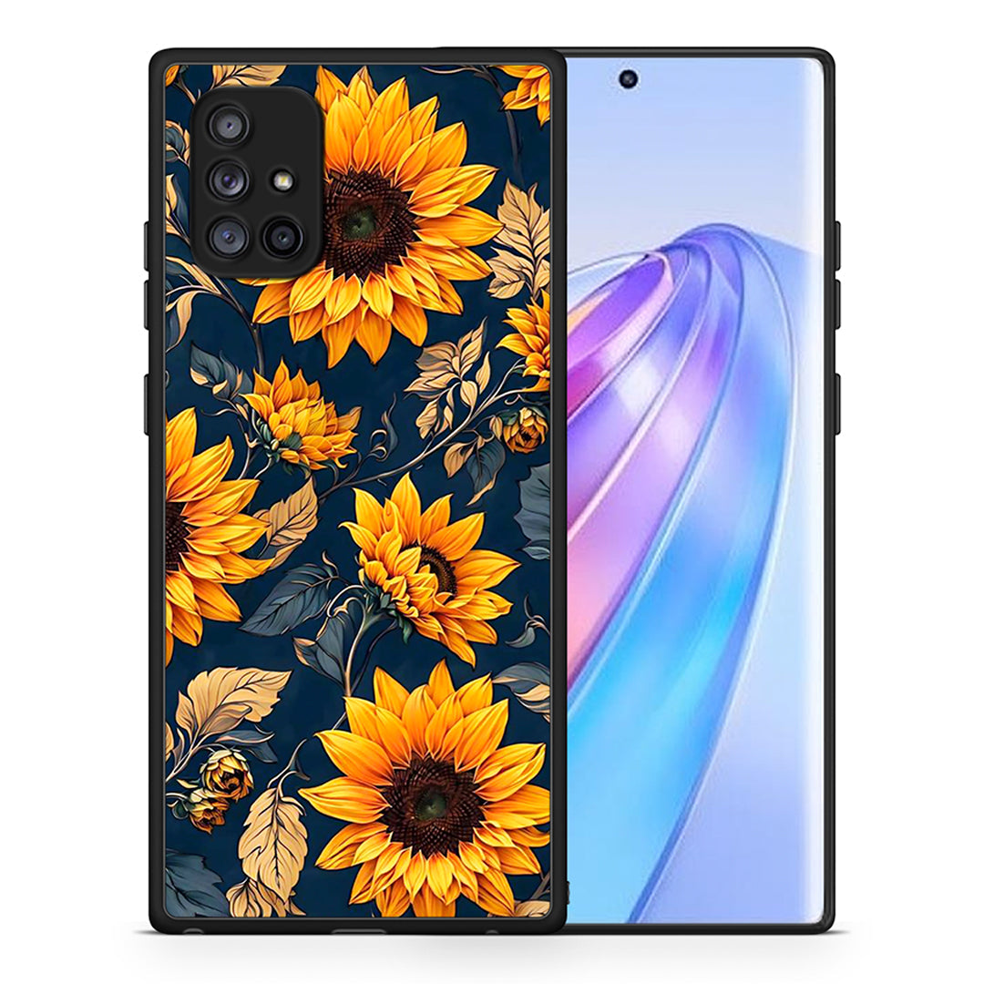 Autumn Sunflowers - Samsung Galaxy A71 5G case