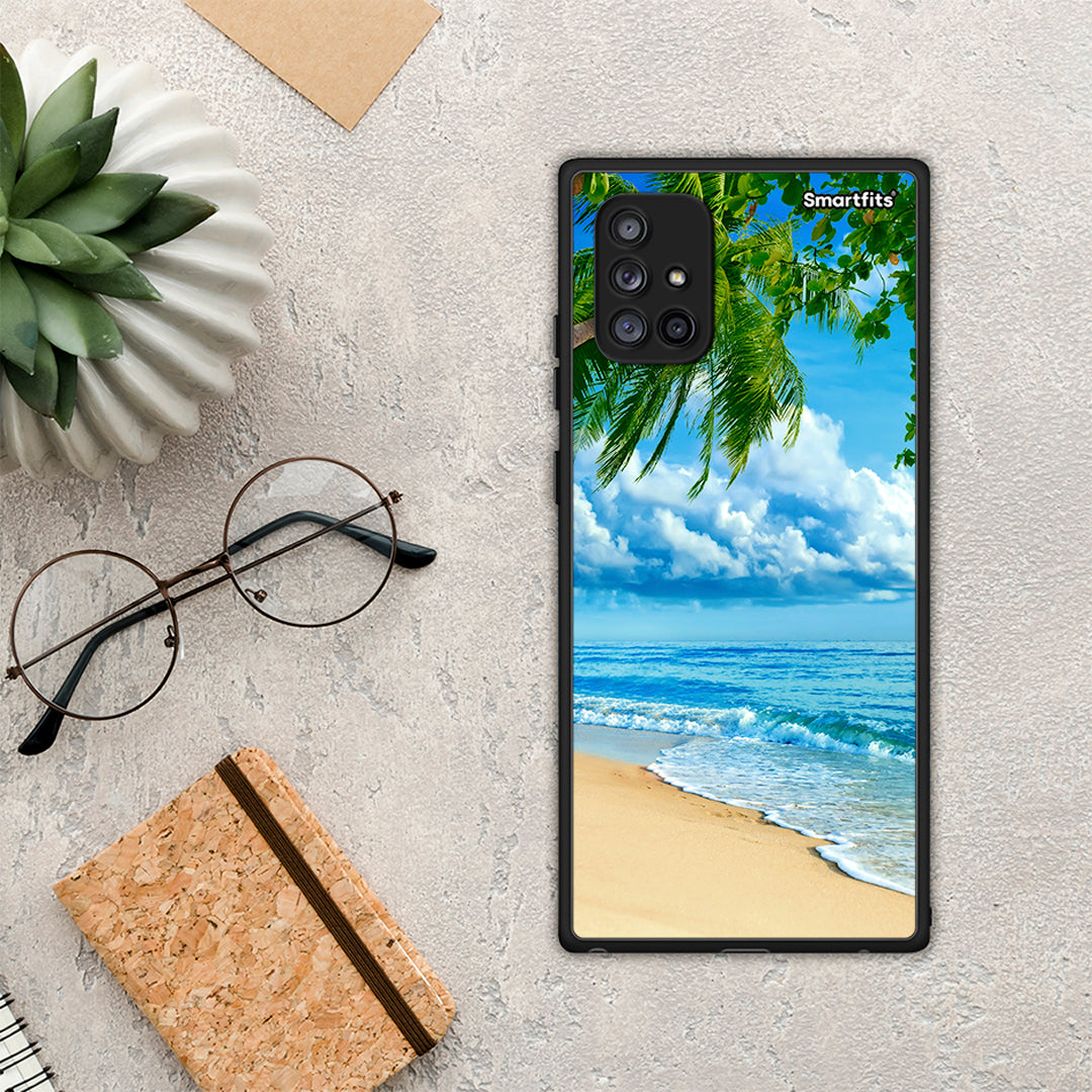 Beautiful Beach - Samsung Galaxy A71 5G case