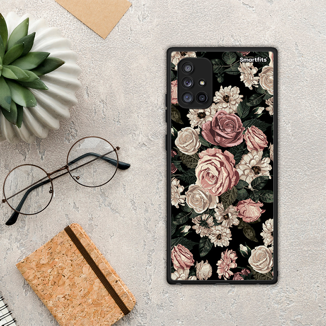 Flower Wild Roses - Samsung Galaxy A71 5G case