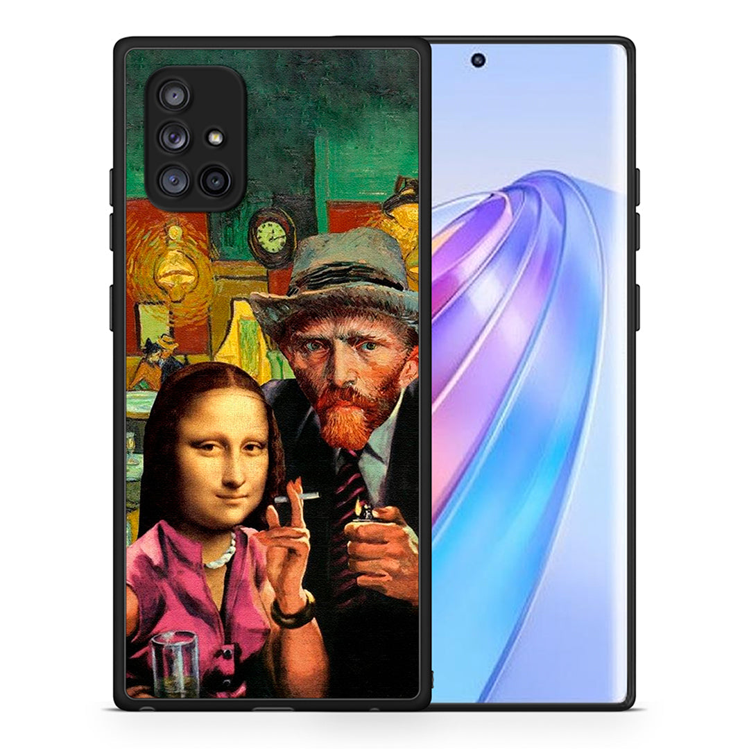 Θήκη Samsung Galaxy A71 5G Funny Art από τη Smartfits με σχέδιο στο πίσω μέρος και μαύρο περίβλημα | Samsung Galaxy A71 5G Funny Art case with colorful back and black bezels