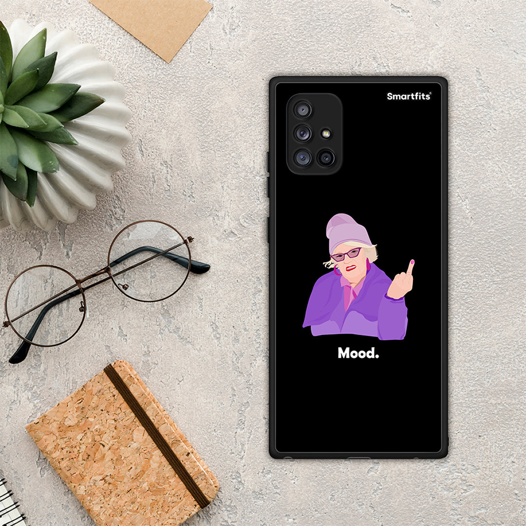 Grandma Mood Black - Samsung Galaxy A71 5G case