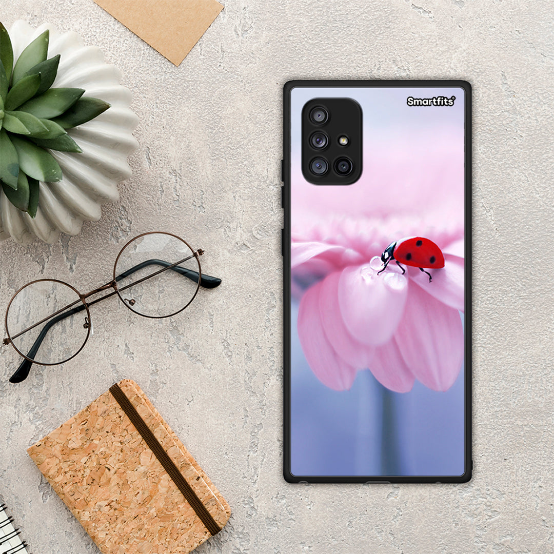 Ladybug Flower - Samsung Galaxy A71 5G case