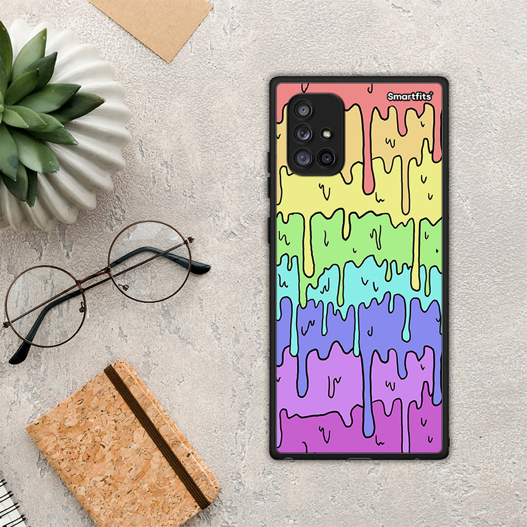 Melting Rainbow - Samsung Galaxy A71 5G case