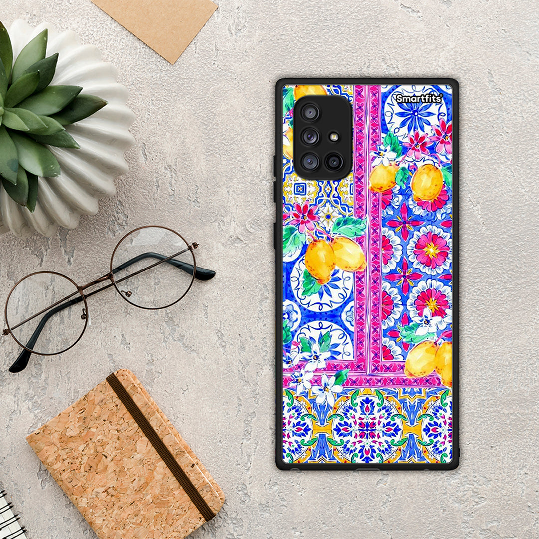 Retro Spring - Samsung Galaxy A71 5G case