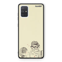 Thumbnail for Samsung A51 Carl And Ellie θήκη από τη Smartfits με σχέδιο στο πίσω μέρος και μαύρο περίβλημα | Smartphone case with colorful back and black bezels by Smartfits