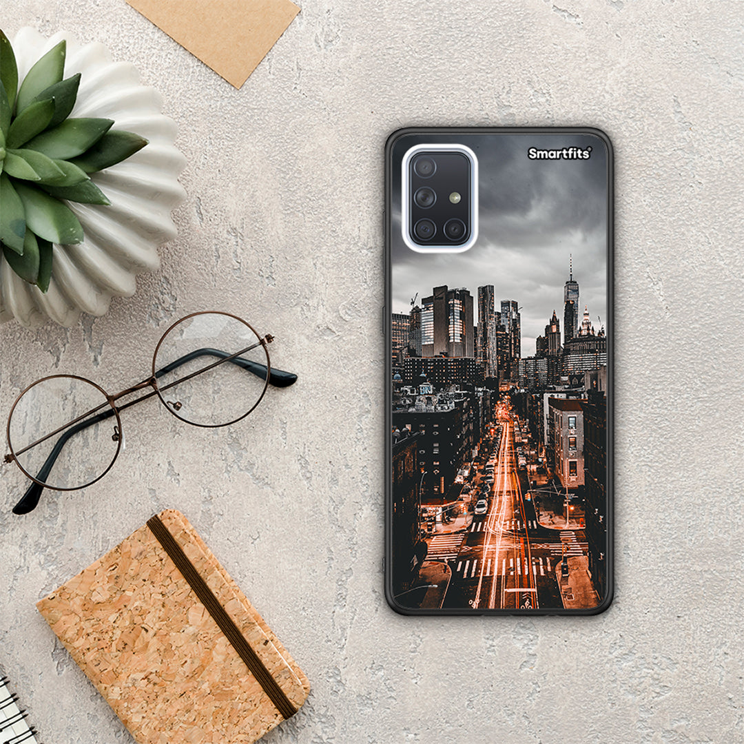 City Lights - Samsung Galaxy A71 case