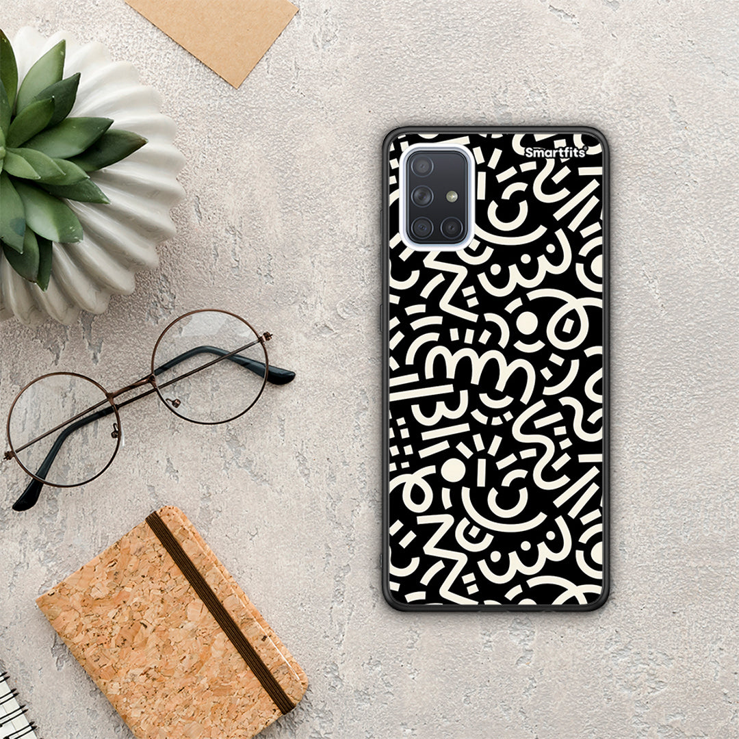 Doodle Art - Samsung Galaxy A71 case