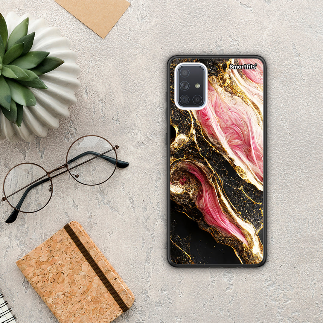 Glamorous Pink Marble - Samsung Galaxy A71 θήκη