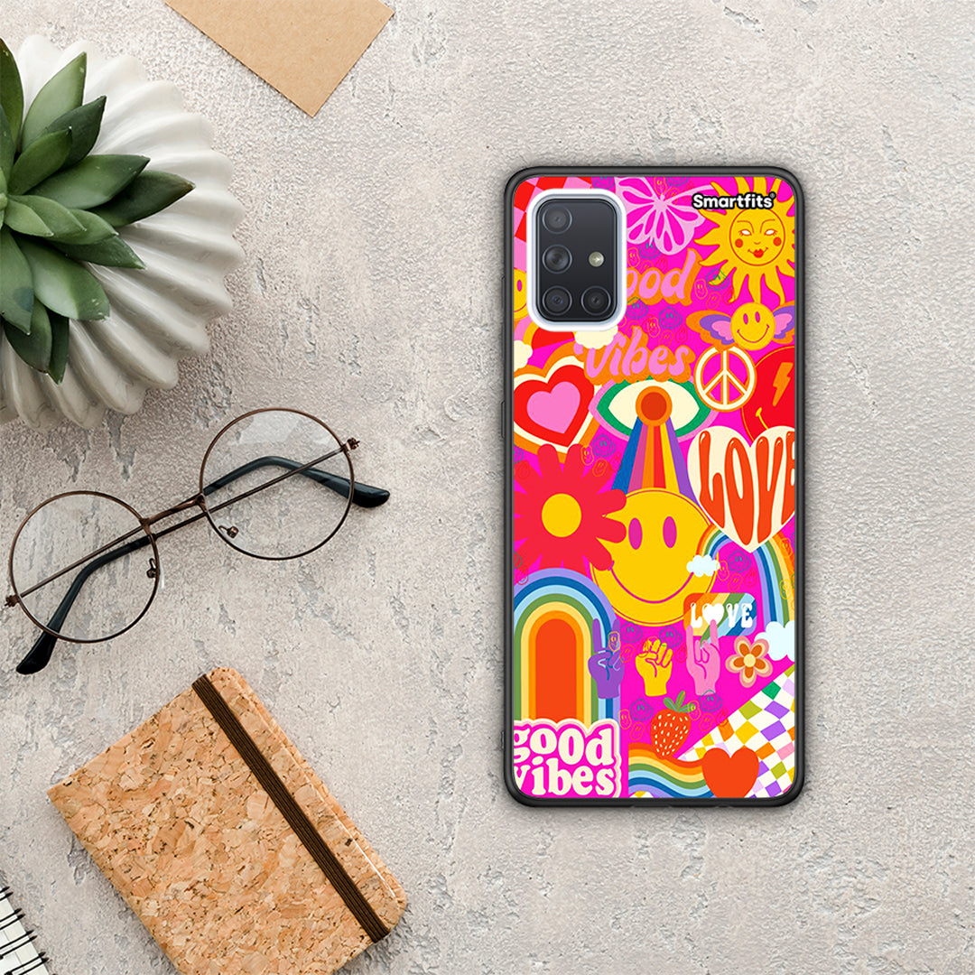 Hippie Love - Samsung Galaxy A71 θήκη