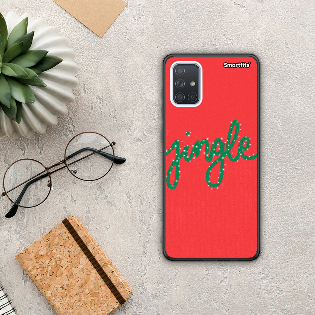 Jingle Xmas - Samsung Galaxy A71 case