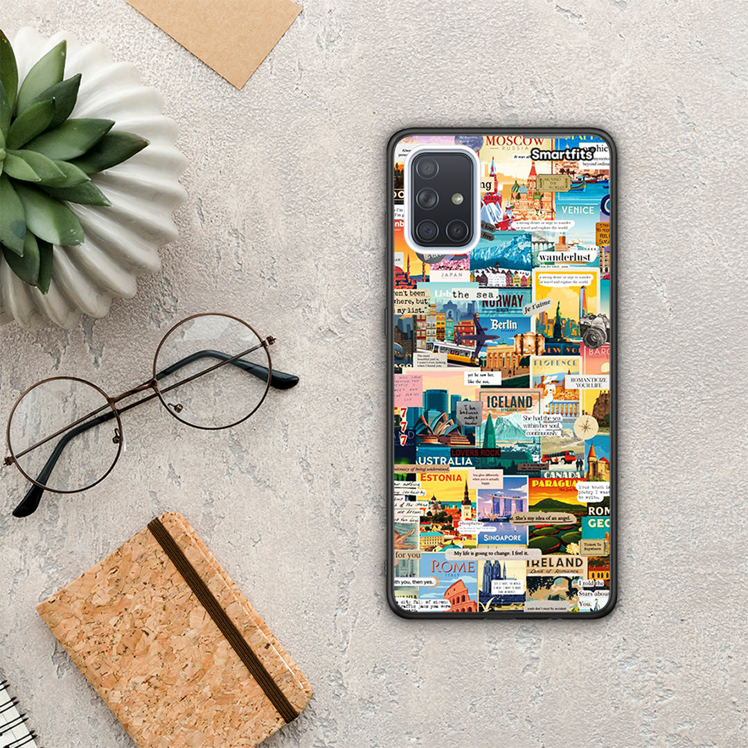 Live to Travel - Samsung Galaxy A71 case