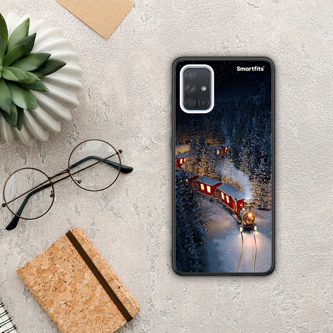 Xmas Train - Samsung Galaxy A71 case