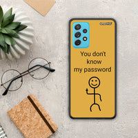 Thumbnail for My Password - Samsung Galaxy A72 case