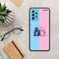 Thumbnail for Stitch and Angel - Samsung Galaxy A72 case