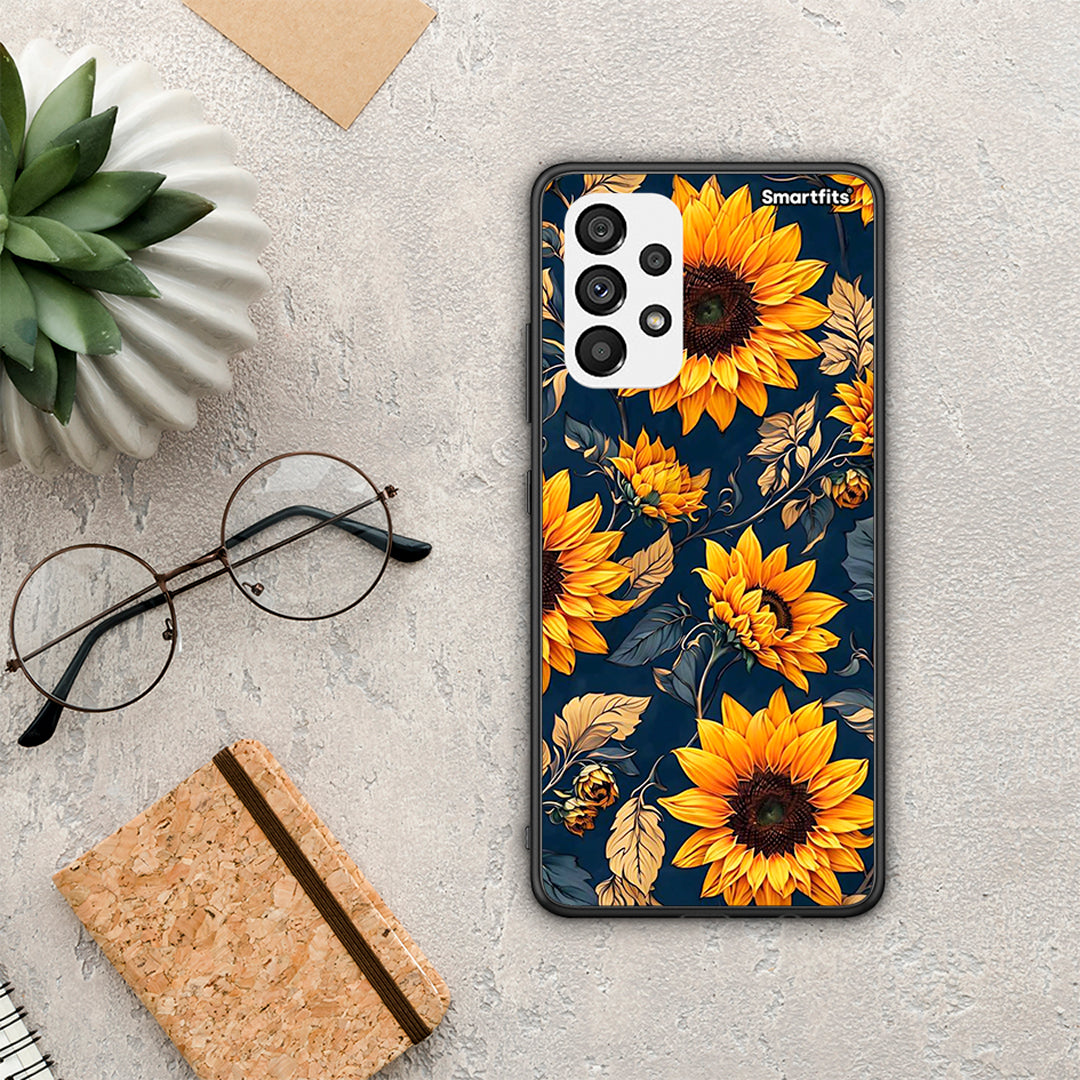 Autumn Sunflowers - Samsung Galaxy A73 5G case