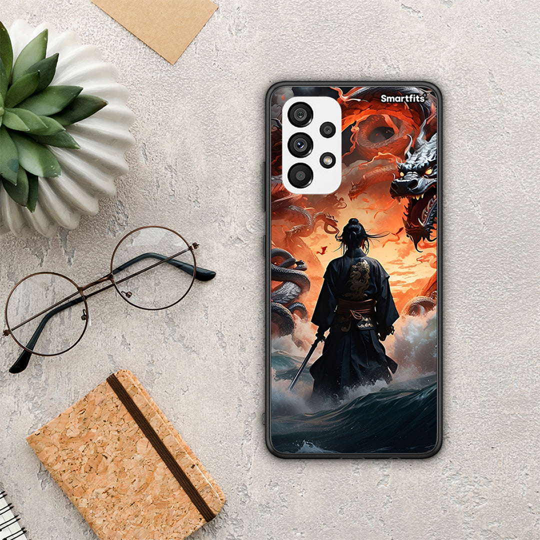 Dragons Fight - Samsung Galaxy A73 5G case