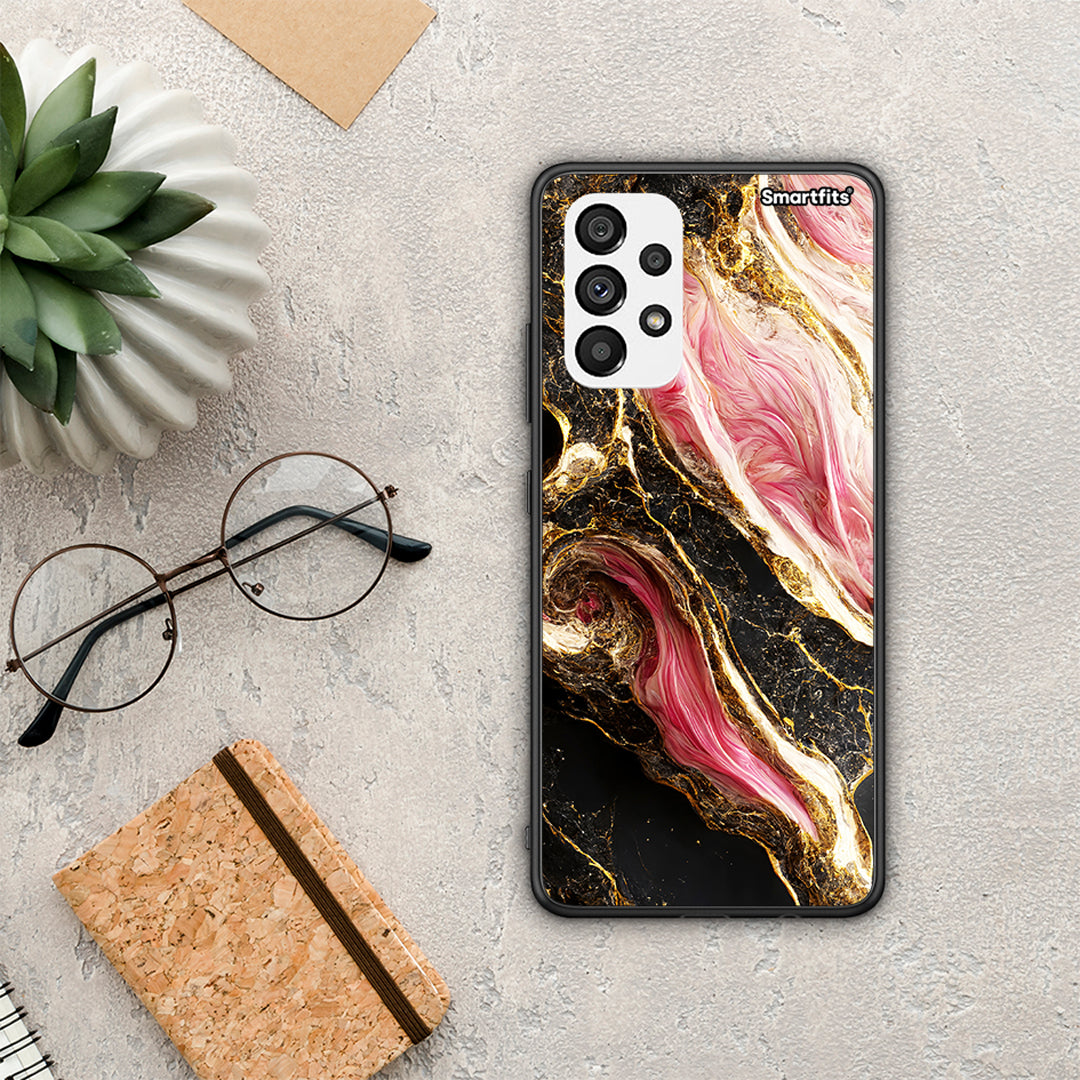 Glamorous Pink Marble - Samsung Galaxy A73 5G θήκη