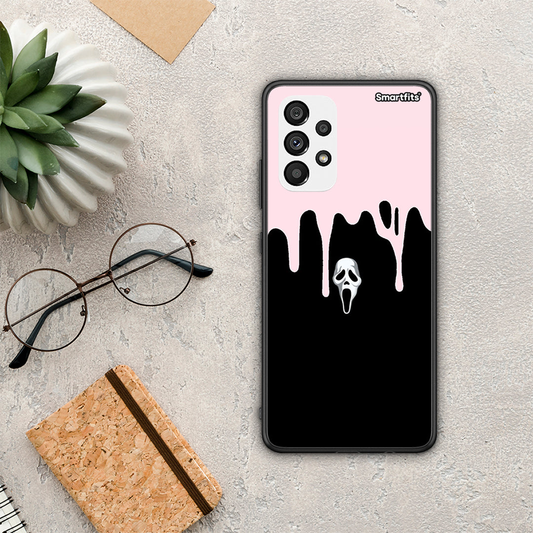 Melting Halloween Mask - Samsung Galaxy A73 5G case