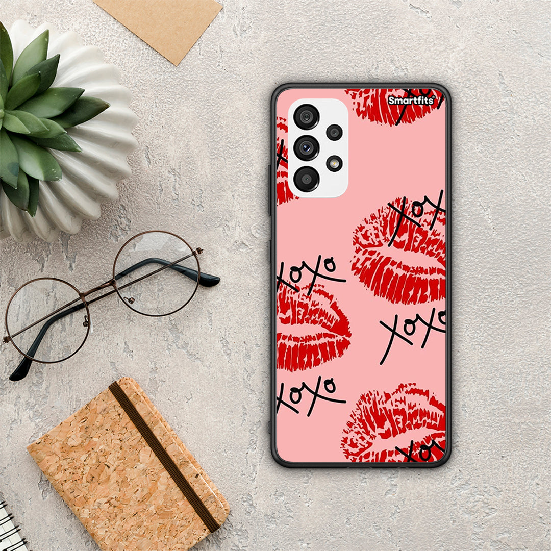 Xoxo Lips - Samsung Galaxy A73 5G case