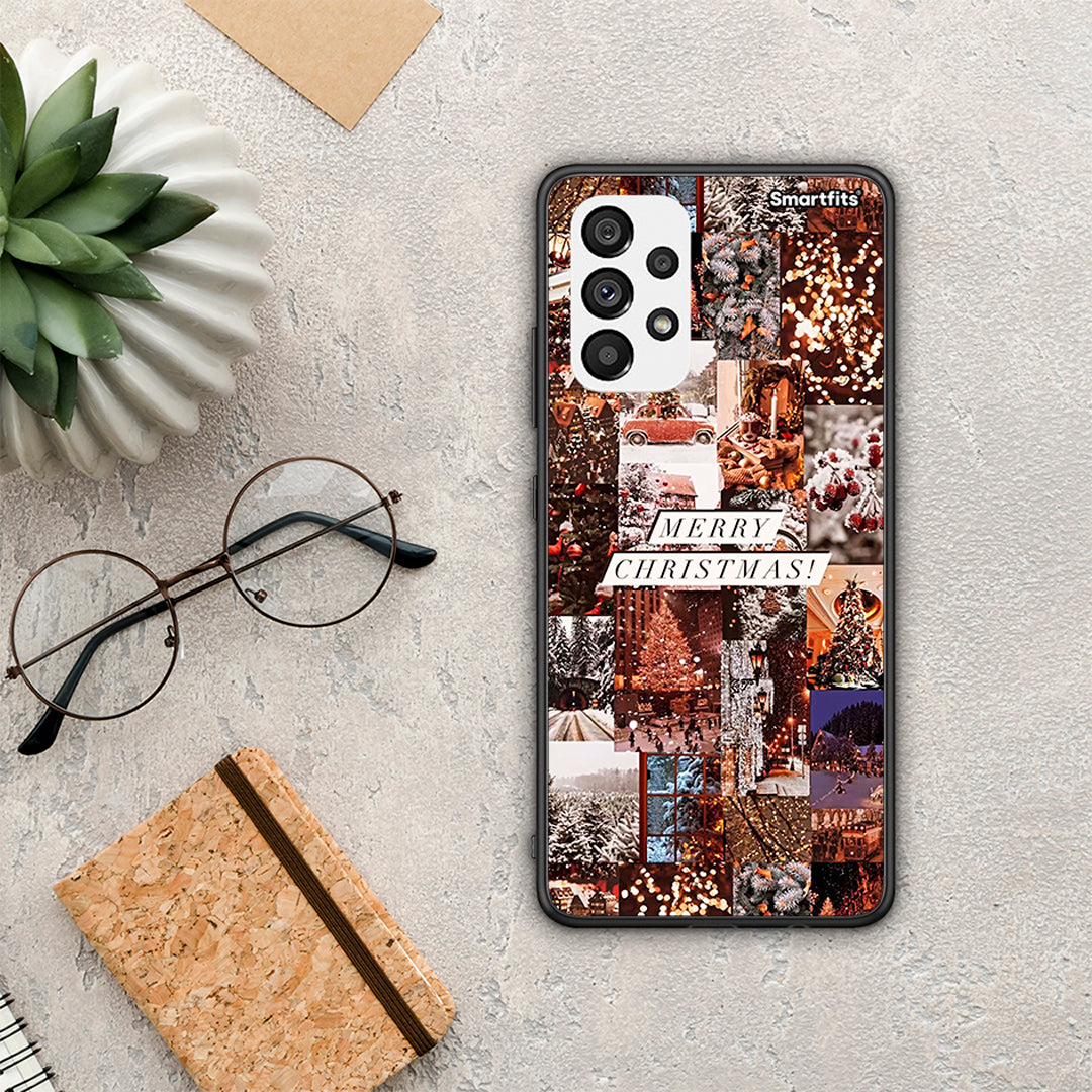 Xmas Collage - Samsung Galaxy A73 5G case