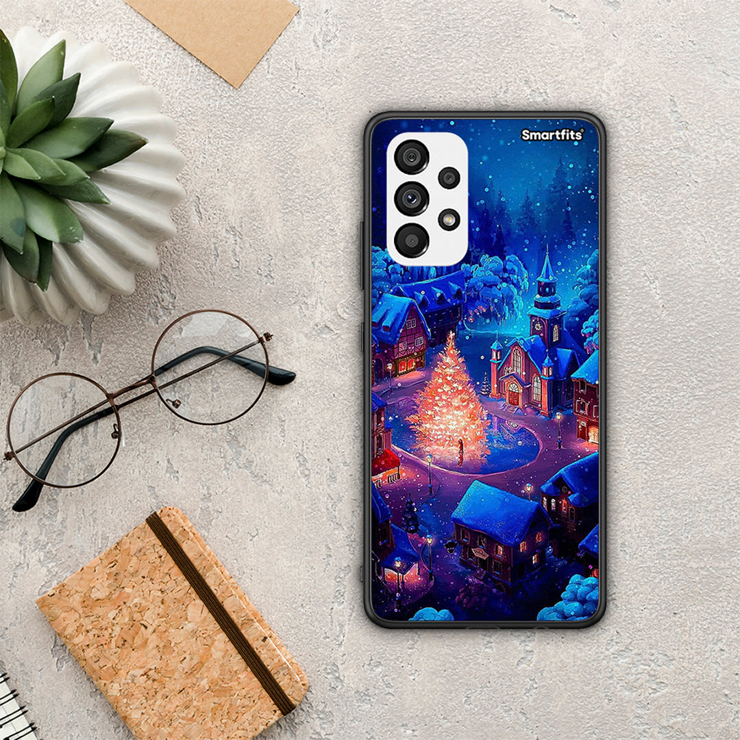 Xmas Village - Samsung Galaxy A73 5G case