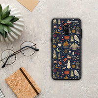 Thumbnail for Christmas Elements - Samsung Galaxy A8 case