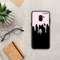 Thumbnail for Melting Halloween Mask - Samsung Galaxy A8 case