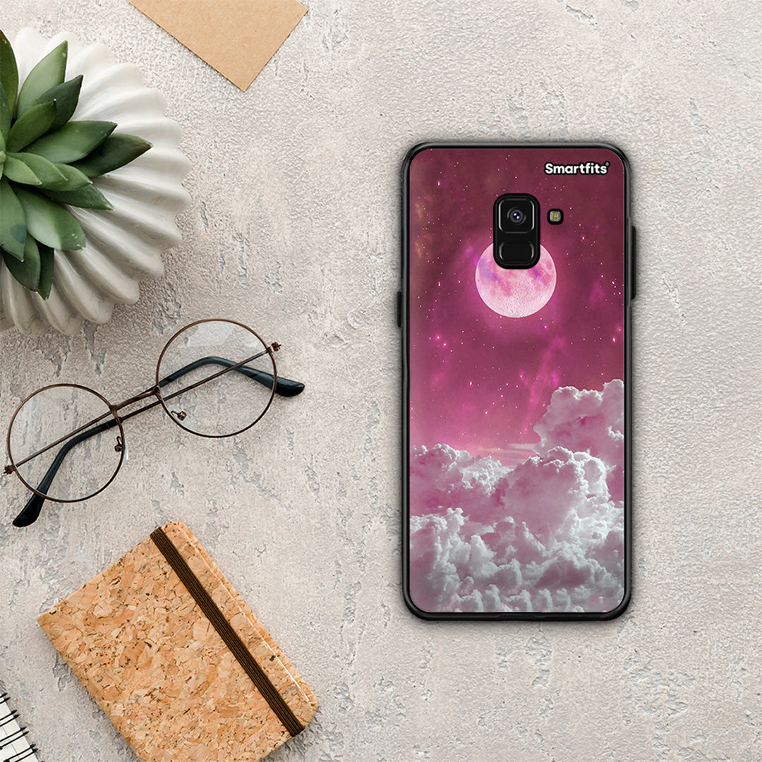 Pink Moon - Samsung Galaxy A8 θήκη