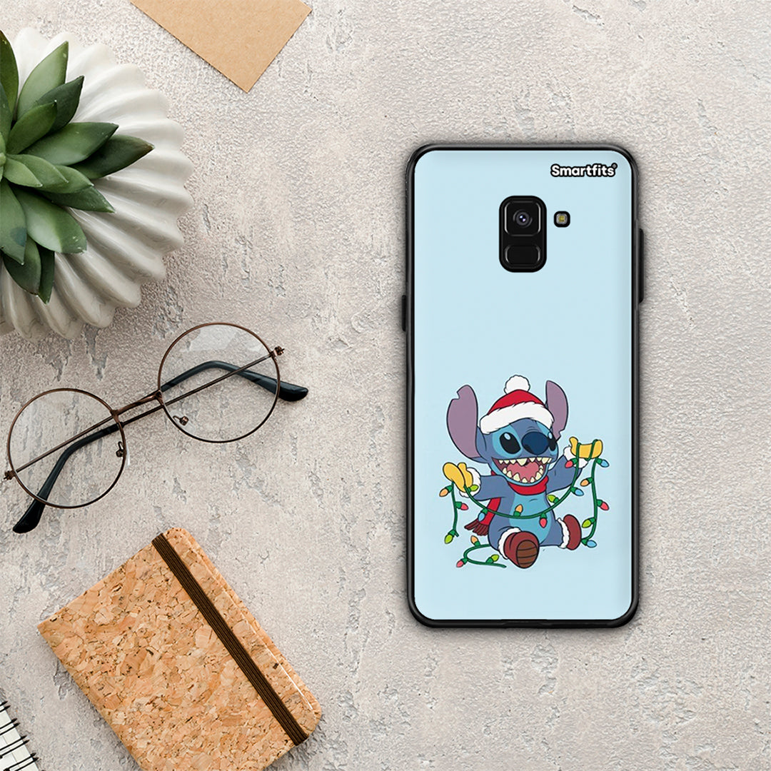 Santa Stich - Samsung Galaxy A8 case