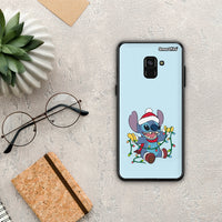 Thumbnail for Santa Stich - Samsung Galaxy A8 case