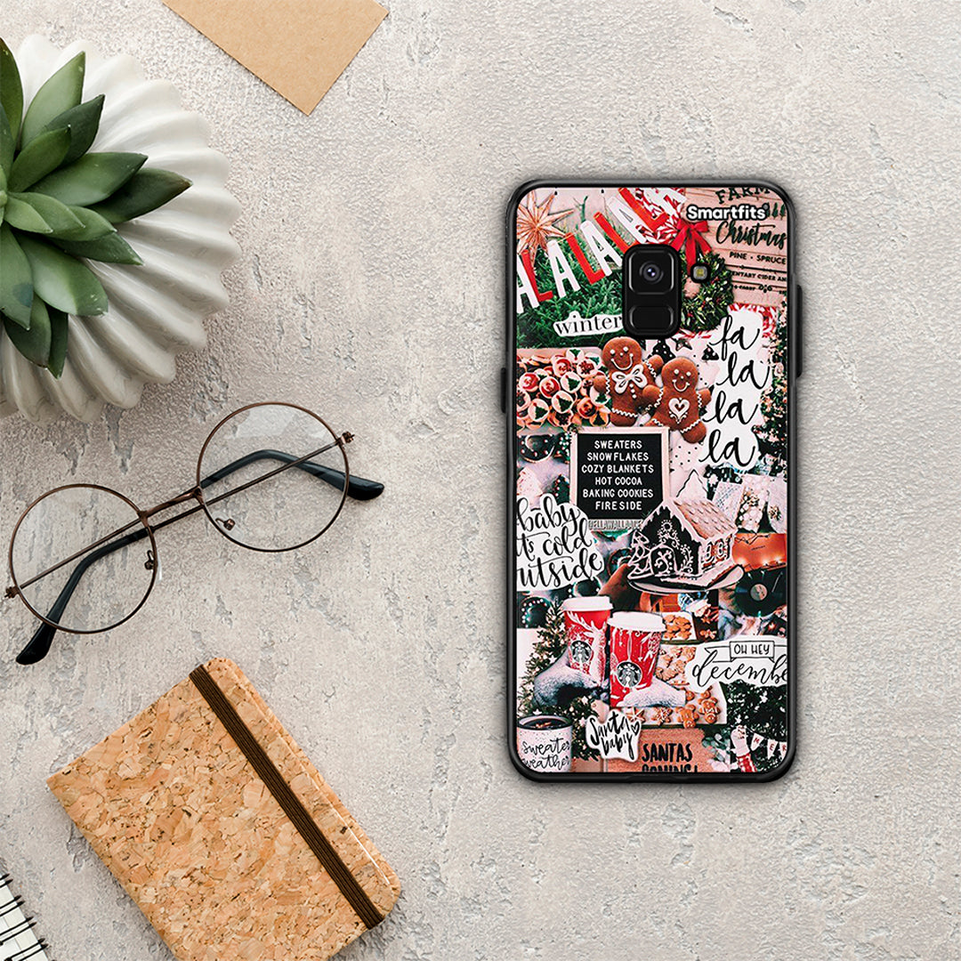 Xmas Habbits - Samsung Galaxy A8 case