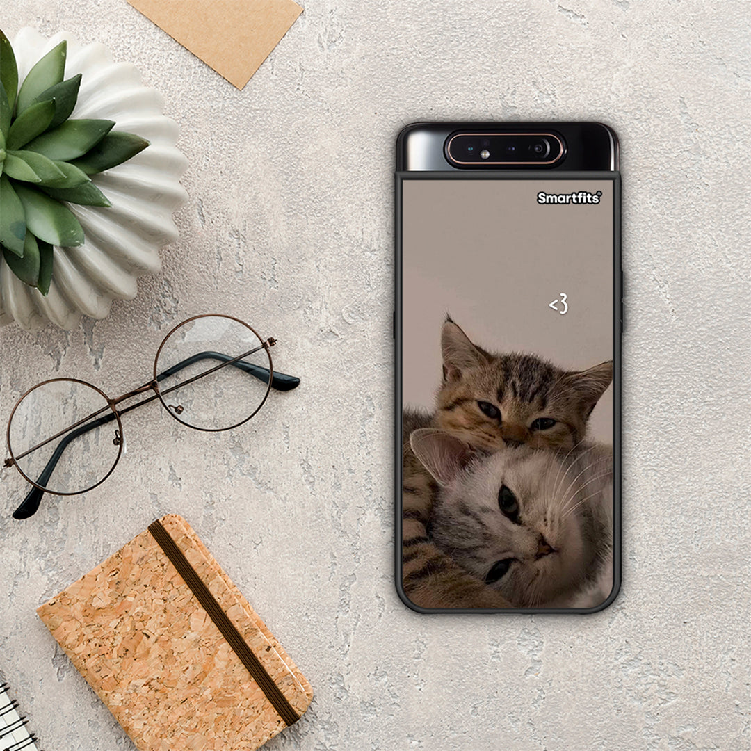 Cats In Love - Samsung Galaxy A80 θήκη
