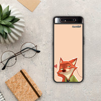 Thumbnail for Nick Wilde and Judy Hopps Love 1 - Samsung Galaxy A80 Case