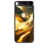 Thumbnail for Samsung A80 Real Gold θήκη από τη Smartfits με σχέδιο στο πίσω μέρος και μαύρο περίβλημα | Smartphone case with colorful back and black bezels by Smartfits