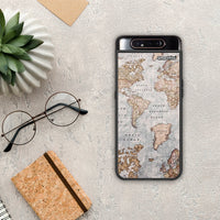 Thumbnail for World Map - Samsung Galaxy A80 case