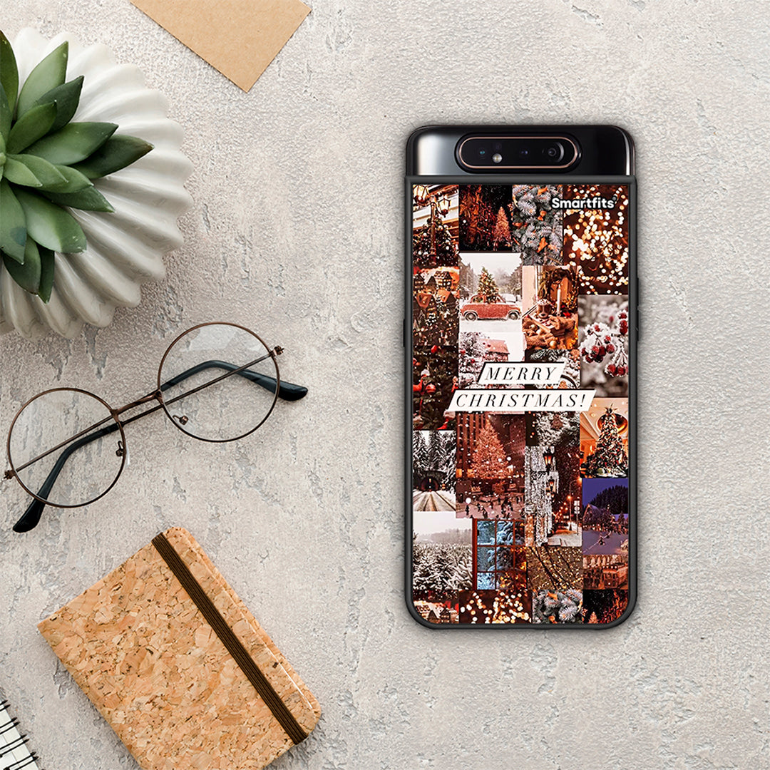 Xmas Collage - Samsung Galaxy A80 case