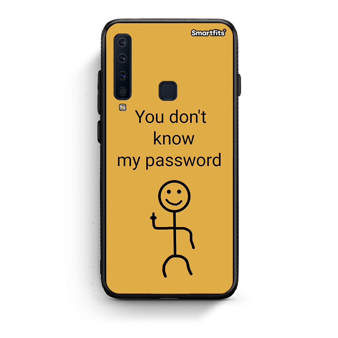 samsung a9 My Password Θήκη από τη Smartfits με σχέδιο στο πίσω μέρος και μαύρο περίβλημα | Smartphone case with colorful back and black bezels by Smartfits