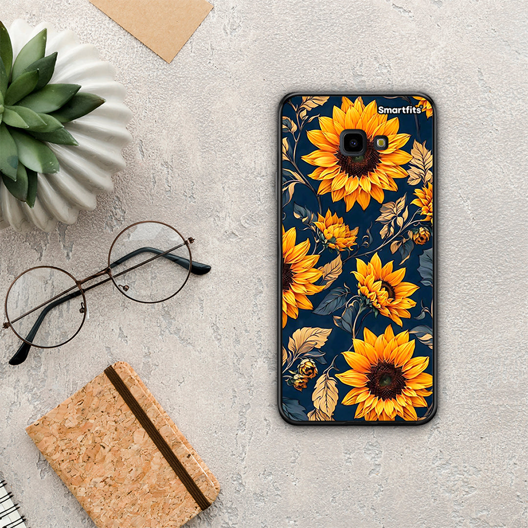 Autumn Sunflowers - Samsung Galaxy J4+ case