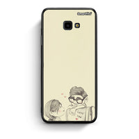 Thumbnail for Samsung J4 Plus Carl And Ellie θήκη από τη Smartfits με σχέδιο στο πίσω μέρος και μαύρο περίβλημα | Smartphone case with colorful back and black bezels by Smartfits