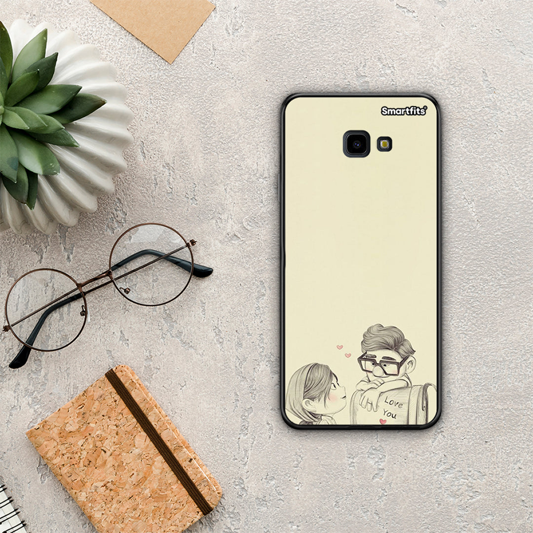 Carl and Ellie - Samsung Galaxy J4+ case