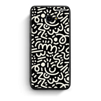 Thumbnail for Samsung J4 Plus Doodle Art Θήκη από τη Smartfits με σχέδιο στο πίσω μέρος και μαύρο περίβλημα | Smartphone case with colorful back and black bezels by Smartfits