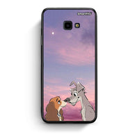 Thumbnail for Samsung J4 Plus Lady And Tramp θήκη από τη Smartfits με σχέδιο στο πίσω μέρος και μαύρο περίβλημα | Smartphone case with colorful back and black bezels by Smartfits