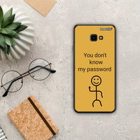 Thumbnail for My Password - Samsung Galaxy J4+ case