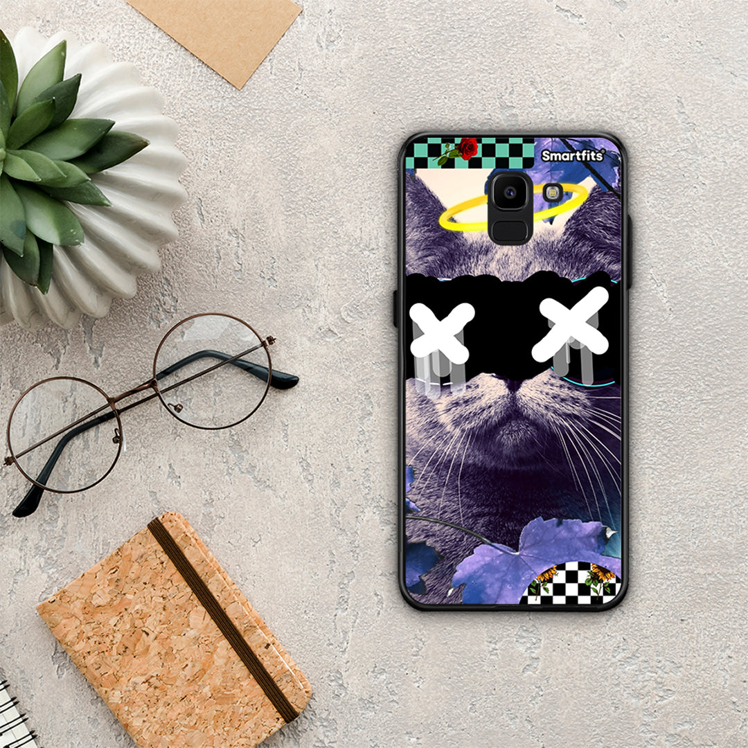 Cat Collage - Samsung Galaxy J6 case