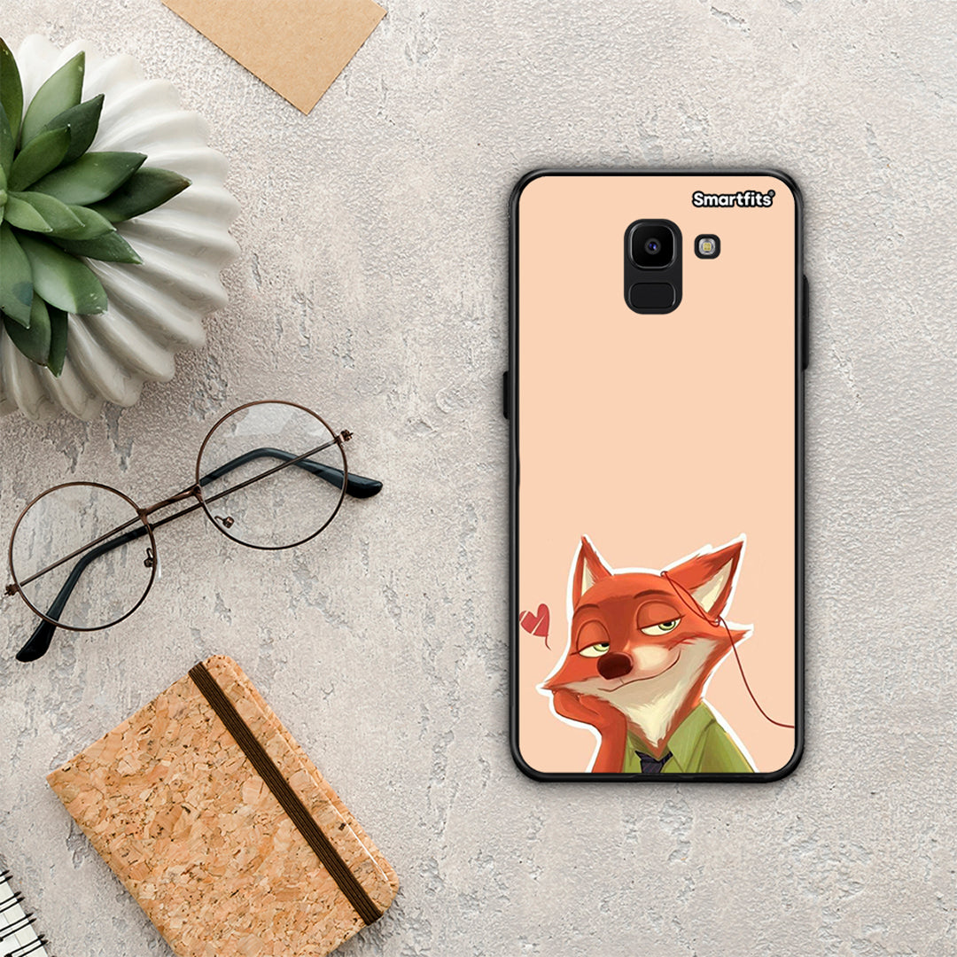 Nick Wilde and Judy Hopps Love 1 - Samsung Galaxy J6 case