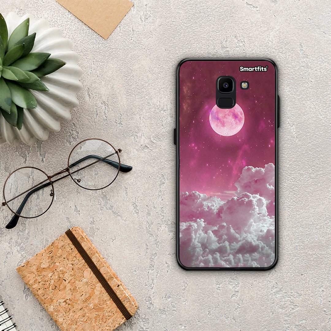 Pink Moon - Samsung Galaxy J6 case